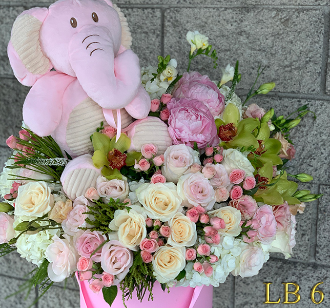 baby girl arrangement